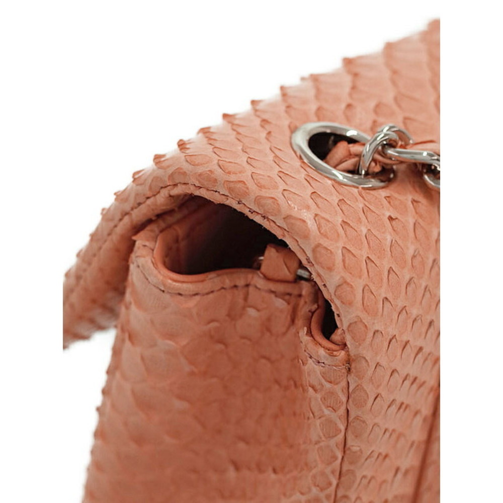 Chanel Python Chain Bag Shoulder Pink - Picture 6 of 9